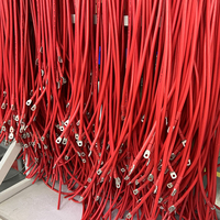 تجميعة كابلات موليكس مخصصة 43025 بقطر 3.0 مم، 14 دبوس، نحاس مطلي بالقصدير، موصل 24AWG، تجميعة كهربائية للسيارات