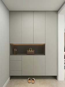 Customized Size Solid Wood <b>Shoe</b> Cabinet Modern Design Living Room Furniture Eco-Friendly Home Decor - Product Image 4