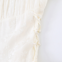 ZATRHMBM Nouvelle Robe Jacquard Femme Printemps-Été 2026 à Ceinture, Robe Courte Décontractée et Élégante à Manches Courtes Style Rétro