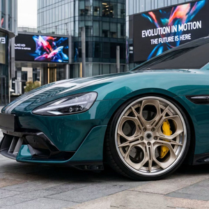 Jantes forgées sur mesure en 2 parties 5x112 17 18 <span class=keywords><strong>19</strong></span> 20 21 22 pouces, finition argentée polie, pour Audi E-tron <span class=keywords><strong>GT</strong></span> BMW I7 Mercedes - Product Image 3
