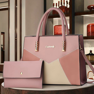 Vente en Gros Nouveaux <span class=keywords><strong>Sacs</strong></span> <span class=keywords><strong>à</strong></span> <span class=keywords><strong>Main</strong></span> 2-en-1 en PU pour <span class=keywords><strong>Femme</strong></span>, Élégants en Cuir, Exquis et <span class=keywords><strong>Tendance</strong></span>, <span class=keywords><strong>Sacs</strong></span> <span class=keywords><strong>à</strong></span> Bandoulière Mode pour Dames - Product Image 1
