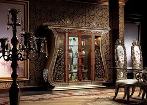 Cung Điện Ý Và Thiết Kế Hoàng Gia Phong Cách <span class=keywords><strong>Baroque</strong></span> Bộ Bàn Ăn Hình Bầu Dục Với 8 Ghế - Product Image 6