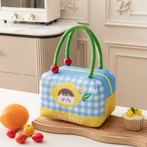 Nouveau mignon sac isotherme de poche isolé grande capacité <span class=keywords><strong>film</strong></span> d'aluminium épais sac de rangement isolé pique-nique en plein air sacs à déjeuner - Product Image 2