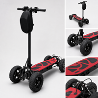 Trottinette électrique à quatre roues 36V 1200W, autonomie de 25 à 35 km, pliable, 9 pouces, vente en gros, SKB09