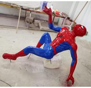Il più venduto supereroe eroe scultura a grandezza naturale <span class=keywords><strong>di</strong></span> <span class=keywords><strong>Spider</strong></span>-<span class=keywords><strong>Man</strong></span> FRP statua meraviglia i fumetti meravigliano i <span class=keywords><strong>personaggi</strong></span> dei fumetti - Product Image 6