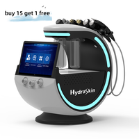 Hydraskin Deep Cleansing Diamond Microdermabrasion Deep Cleaning Facial Massager Aqua Peeling Oxygen Jet Facial Machine