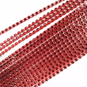 Cinta de Cristal <span class=keywords><strong>Tornasol</strong></span> con Pedrería a Precio Competitivo, Perlas de Tapioca de Colores - Product Image 5
