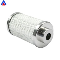 Cartouche filtrante à membrane plissée en PTFE pour l'élimination de la poussière, filtre d'admission d'air industriel en PTFE et polyester