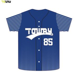 Patrón de Camiseta de Béisbol Personalizada con Cuello en V y Rayas - Product Image 5