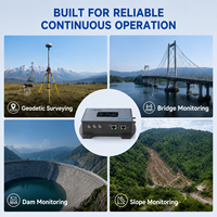 Récepteur GNSS CORS haute précision avec 4G LAN MQTT pour la surveillance des ponts et des pentes