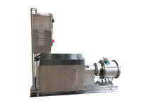 Machine de dispersion d'émulsion de cisaillement élevé de canalisation à trois étages sanitaire d'acier inoxydable