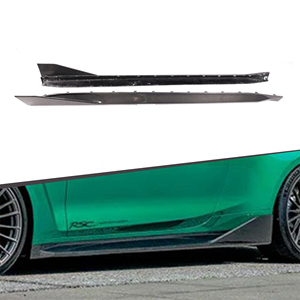 Kit carrosserie complet en fibre de carbone style V avec lèvre avant, jupes latérales, diffuseur arrière et spoiler pour <span class=keywords><strong>BMW</strong></span> G80 M3 G82 M4 2021+ - Product Image 6