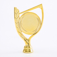 Délicat sur mesure prix de gros trophée rond partie personnalisée pour les petits trophées de football récompenses et souvenirs HP31