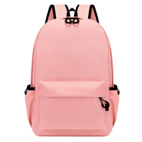 Mochila Escolar Impermeable de Diseño Simple para Niños y Niñas, Multicolor, con Logotipo Personalizado, para Estudiantes de Primaria y Adultos