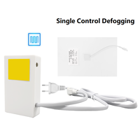 Interruptor Táctil para Espejo de Baño de Alto Voltaje 110V/220V, Controla Desempañador y Tira LED de Alto Voltaje