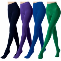 Vente en gros collants d'été sexy pour femmes style mature 80D polyaster opaque longueur de cuisse collants tricotés chaussettes d'Halloween