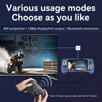 Consola de Juegos Portátil ANBERNIC RG556 Tiger T820 CPU Hall Trigger, Compatible con Proyección de Pantalla Wifi, Consolas de Videojuegos con Pantalla Táctil
