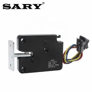 Sary xg07e mini fechadura elétrica, fechadura pequena para armário, porta para mailbox, vendedor, controle elétrico