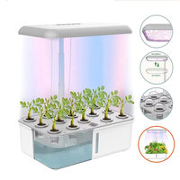Système d'hydroponie WiFi avec lumière LED de culture, machine de plantation intelligente sans sol, arrosage automatique, jardinière d'intérieur pour la maison