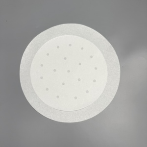 Papier blanc pour cuisson vapeur en friteuse à air, papier enduit de silicone de qualité alimentaire, sans agent fluorescent, pour la cuisson vapeur des pains et la cuisson en friteuse à air - Product Image 1