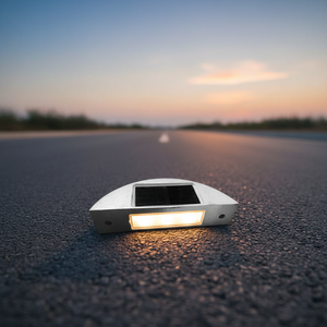 <strong>Manufacturer</strong> Solar <strong>Road</strong> <strong>Stud</strong> Flashing Light Reflective <strong>Road</strong> <strong>Stud</strong> for Traffic Safety Warning - Product Image 1