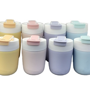 คู่ฟางฉนวนกันความร้อนถ้วยสูญญากาศสแตนเลสคู่ดื่มรถถ้วยกาแฟ - Product Image 1