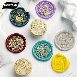 رأس ختم سلسلة لغة الزهور رأس منقوش بالجملة من الشركة المصنعة - Product Image 1