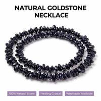 Collar de cuentas de amatista natural irregular con cadena de eslabones de plata de ley, joyería de cristal curativo, chapado en plata, unisex