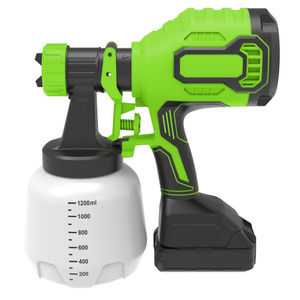 VERTAK 20V Cordless <b>Paint</b> Sprayer Gun, Ergonomic Machine with 4 Interchangeable Nozzle Sizes for Painting - Product Image 2