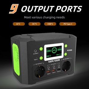 Vente en gros <span class=keywords><strong>300W</strong></span> Centrale <span class=keywords><strong>solaire</strong></span> portable Batterie au lithium-ion AC <span class=keywords><strong>Panneau</strong></span> <span class=keywords><strong>solaire</strong></span> pliable 60W <span class=keywords><strong>Kit</strong></span> pour chargement de <span class=keywords><strong>camping</strong></span> en plein air - Product Image 2