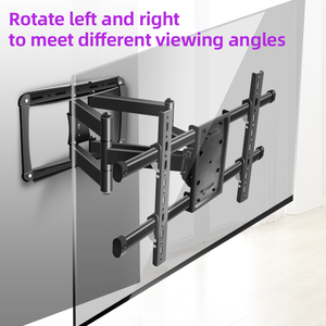 OEM ODM Heavy Duty <span class=keywords><strong>TV</strong></span> Bracket Full-Motion Tilt Articulating <span class=keywords><strong>TV</strong></span> Wall Mount pour LED LCD 55 à 90 Inch - Product Image 5