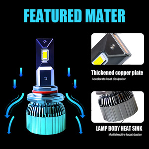 Bombilla LED para Auto V45PRO 2026 76W 6500K con Chips CSP de Alto Brillo, Certificación ISO9001, H4 H7 H11, Control de Corriente Constante - Product Image 5