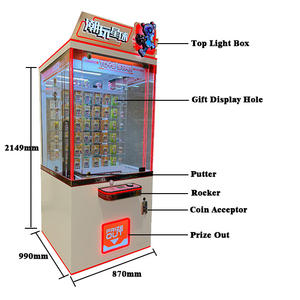 Marwey populaire monnayeur 12 trous pousser prix machine d'arcade en gros jouet cadeau machine de jeu - Product Image 3