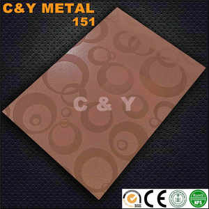 แผ่นสแตนเลสลายนูนกระจกกันสนิมสำหรับการตกแต่งภายในที่หรูหรา - Product Image 5