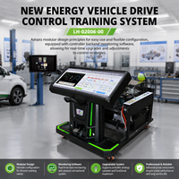 Banc de formation intégré pour le démontage de moteurs de véhicules électriques, analyse de bus CAN, équipement de laboratoire pédagogique pour véhicules à énergie nouvelle en métal