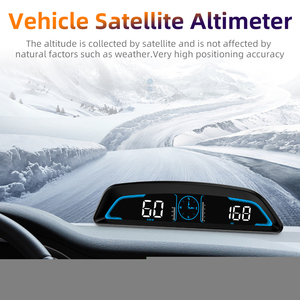 HUD G3 para Automóvil, Pantalla de Visualización Frontal, Velocímetro GPS, Computadora de a Bordo, Reloj Digital Inteligente, Alarma, Medidor, Accesorios para Automóviles, Electrónica para Automóviles - Product Image 3