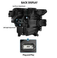Ford F150 Raptor 2024 bis 2025 Upgrade Zweilinsen-LED-Scheinwerfer mit Tagfahrlicht Plug-and-Play Frontlichter Auto-Zubehör Scheinwerfer