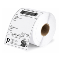 Étiquettes thermiques autocollantes imperméables de haute qualité personnalisées 10 cm x 15 cm, étiquettes d'expédition, autocollants adhésifs pour l'emballage