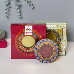 RTS vente en gros de boîte cadeau de safran carrée vide 3g <span class=keywords><strong>5g</strong></span> 10g boîte en papier boîte vide imprimée carrée pliable en carton paquet de cadeau de safran - Product Image 1