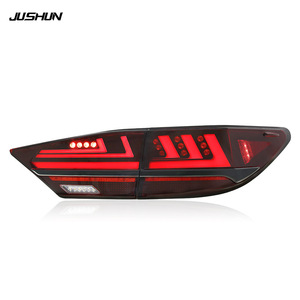 ไฟท้าย LED ยี่ห้อ Jushun สำหรับ Lexus ES ปี 2013-2017 รุ่นสีแดง ไฟเลี้ยวแบบไล่ระดับ ไฟ DRL แบบไดนามิก - Product Image 3