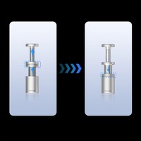 Support de carte graphique réglable en aluminium argenté SAMZHE pour carte vidéo, accessoires pour boîtier de PC de bureau DIY ITX