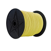 Yüksek Mukavemetli Örgülü Aramid Elyaf Halat 10mm 12mm 16mm Isıya Dayanıklı Aşınmaya Dirençli Kevlar Kaldırma ve Askı Kullanımı İçin