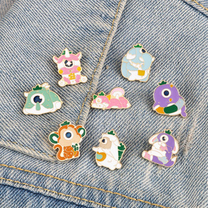 Badges de vente en gros, casquette de sécurité, Souvenir personnalisé, épingle en émail souple 3d, Logo, Badge en métal/ - Product Image 3