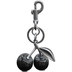 Llavero con colgante de cereza exquisita de la mejor venta, decoración para bolso de mano de entrenador, bolso de hombro, llavero de alta calidad, accesorio para bolsos - Product Image 4