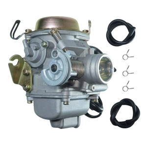 晶科全新锌铝24毫米化油器适用于GY6 125cc/150cc 4冲程PD24J/PD24J1E ATV卡丁车踏板摩托车 - Product Image 2