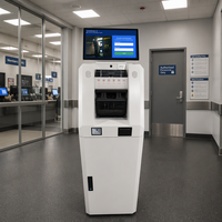 Accepteur de billets intelligent pour supermarché, caisse multi-comptoirs, dépôt automatique, audit de bureau, machine de dépôt d'espèces Jinrui CDM-9000A
