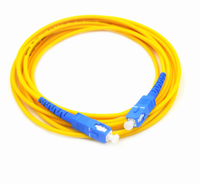 Cordon de brassage fibre optique monomode FTTH SC/UPC vers SC/UPC 1 cordon