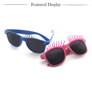 卸売カスタムロゴつけまつげ面白い個性面白いメガネ男性男性パーティーサングラス - Product Image 6