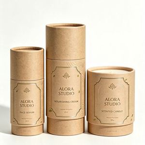 ครีมทามือ LNMEA Botanica Peach 50 มล. บรรจุภัณฑ์หลอดกระดาษลูกฟูกแบบรีไซเคิล ดีไซน์ฟอยล์สีทอง เคลือบซิลิโคน  สีสันสี่เฉด - Product Image 3