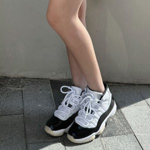 Chaussures de basketball AJ11 Cool Grey fabriquées à Putian, en cuir véritable, respirantes et légères, édition 11e, Big Demon - Product Image 3